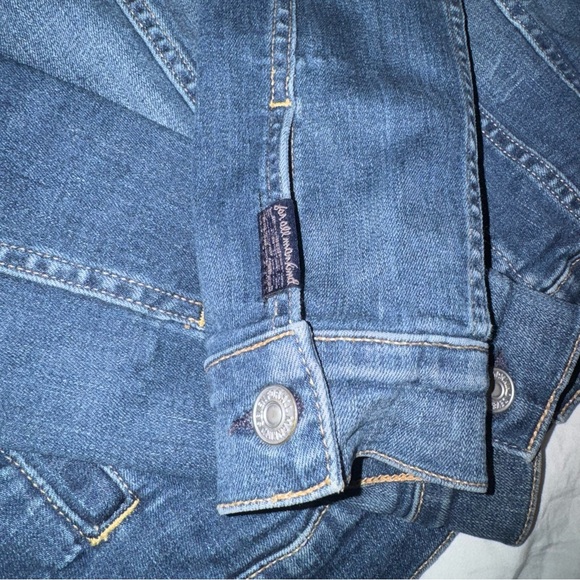 7 For All Mankind Classic Blue Denim Jacket - Picture 12 of 12